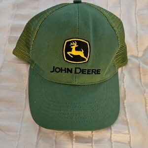 John Deere Green and Yellow Logo Hat